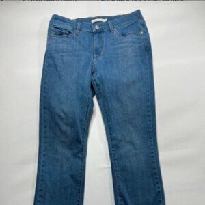 Levi's Women's Classic Straight Leg Blue Denim Jeans